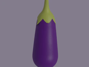 eggplant 3D Model