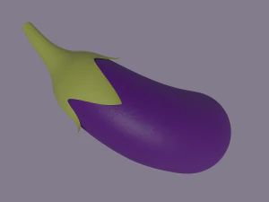 eggplant 3D Model