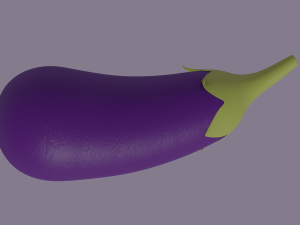 eggplant 3D 모델