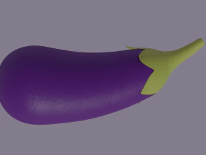 eggplant 3D Model