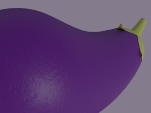 eggplant 3D 모델