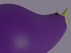eggplant 3D Model