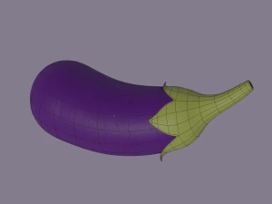eggplant 3D Model