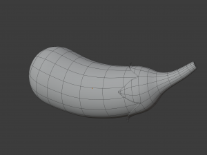 eggplant 3D 모델