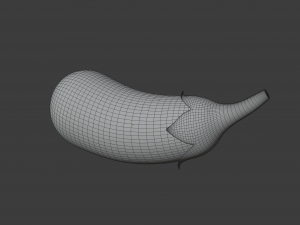 eggplant 3D 모델