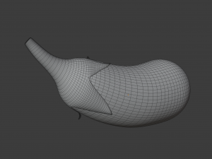eggplant 3D 모델