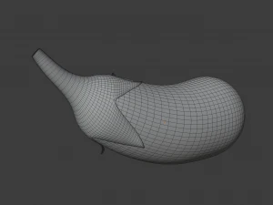 eggplant 3D Model