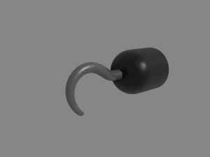 pirate hook hand 3D Модель