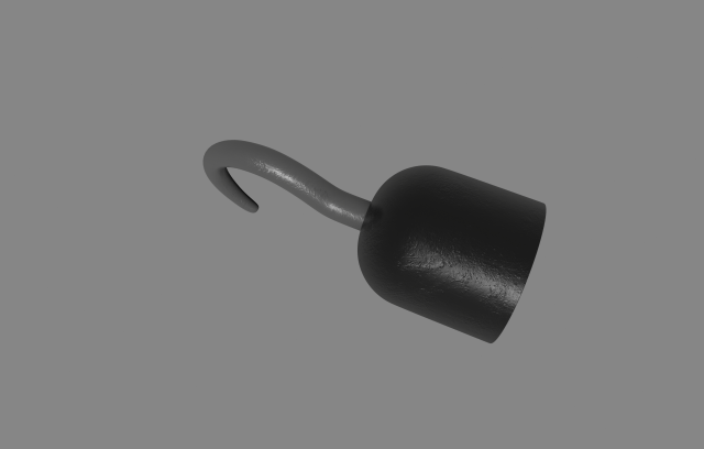 Pirate Hook Hand - Buy Royalty Free 3D model by Ed+ (@EDplus