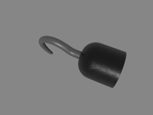 pirate hook hand 3D Модель