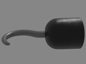 pirate hook hand 3D Model