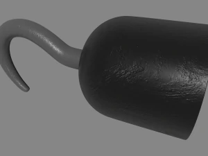 pirate hook hand 3D Model
