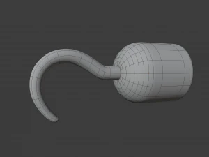 pirate hook hand 3D Model