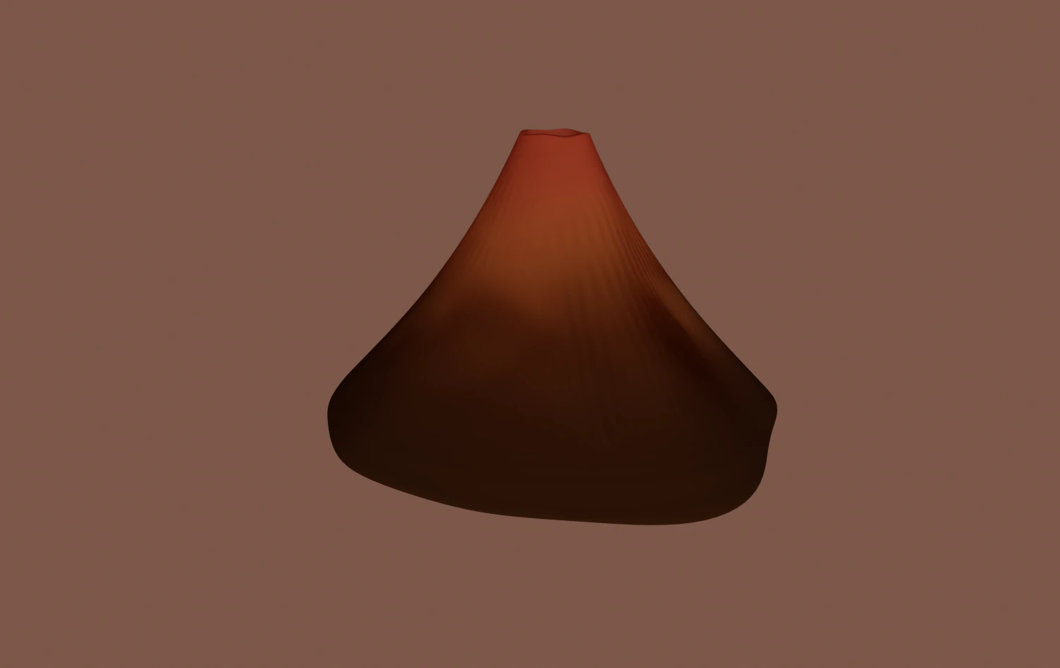 volcano 3D Model .c4d .max .obj .3ds .fbx .stl .blend