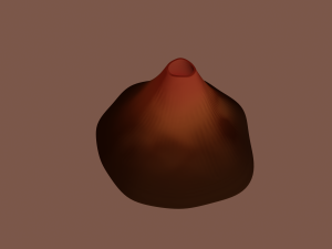 volcano 3D Model