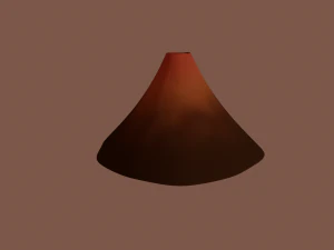 volcano 3D Model