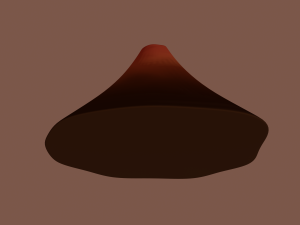 volcano 3D Model