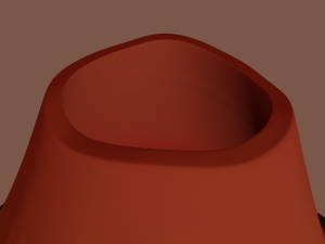 volcano 3D Model
