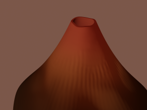 volcano 3D Model