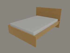 bed frame 3D-Modell
