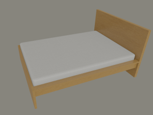 bed frame 3D-Modell