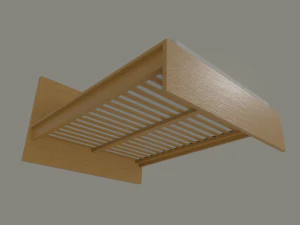 bed frame 3D Model