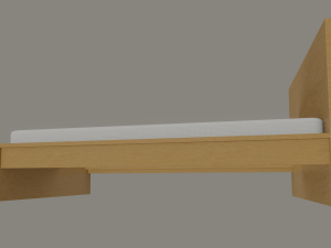 bed frame 3D-Modell