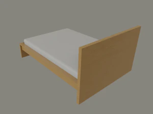 bed frame 3D Model