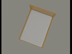 bed frame 3D Model