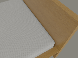 bed frame 3D-Modell
