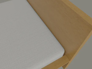 bed frame 3D Model