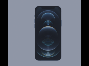 iphone 12 pro blue 3D 모델