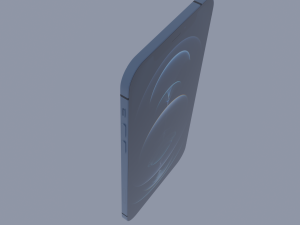 iphone 12 pro blue 3D 모델