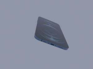iphone 12 pro blue 3D 모델