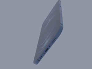 iphone 12 pro blue 3D 모델