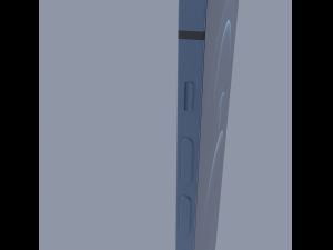 iphone 12 pro blue 3D 모델