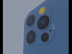 iphone 12 pro blue 3D 모델