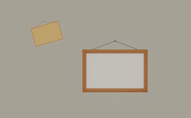 picture frame 3Dモデル .c4d .max .obj .3ds .fbx .stl .blend 