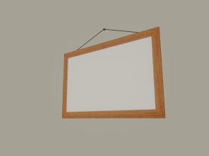 picture frame 3Dモデル
