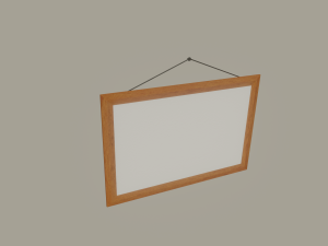 picture frame 3Dモデル