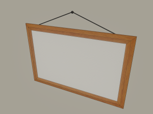 picture frame 3Dモデル