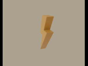 lightning bolt 3D Model