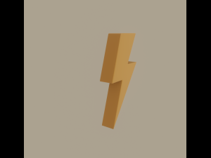 lightning bolt 3D Model