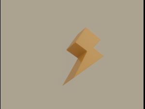 lightning bolt 3D Model