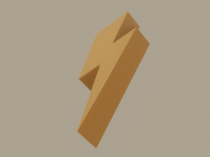 lightning bolt 3D Model