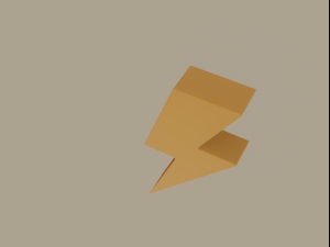 lightning bolt 3D Model