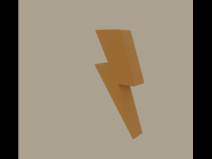 lightning bolt 3D Model