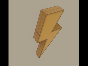 lightning bolt 3D Model