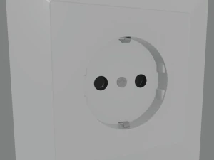 elektrik prizi 3D Model