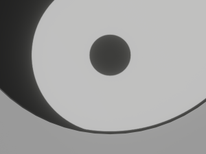 yin and yang 3D Model